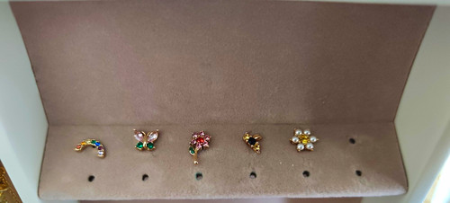 Fossil ohrstecker set paar - ohrstecker, 5