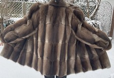 Pelzjacke Bisam Wintermantel