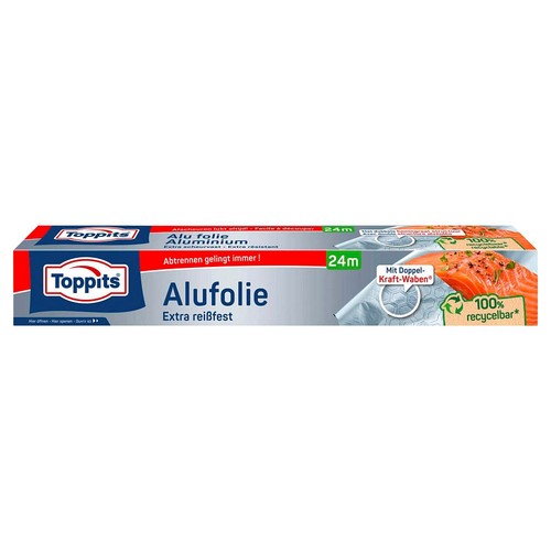 Toppits alufolie - toppits, st.