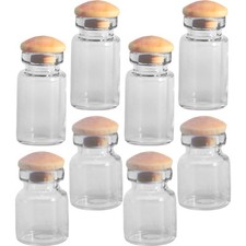  8 Pcs Mini-glasflasche