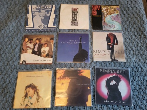 Simply red vinyl single - simply,