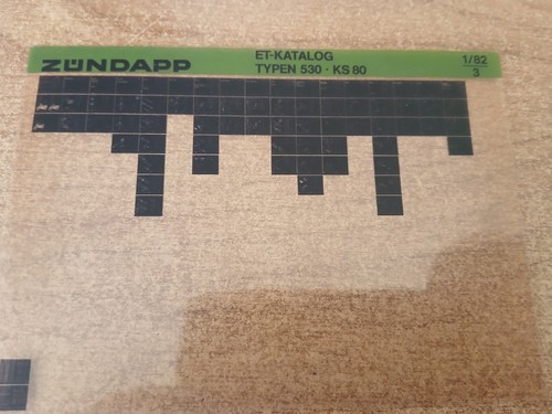Zündapp microfiche typen - microfiche,