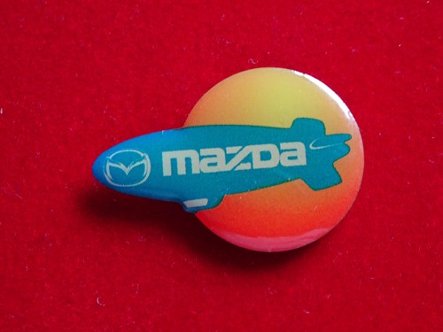 Mazda zeppelin ballon - zeppelin, pin