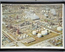 Schulwandkarte Rollbild Foto