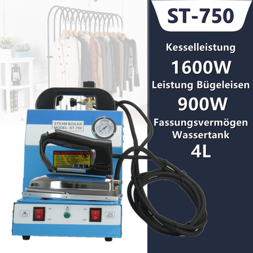 Dampferzeuger mit bügeleisen - mit,