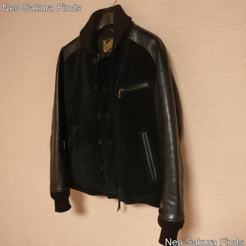 Leather pharaoh jacket men - y2,