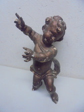 Alter Holz Engel Übermalt &