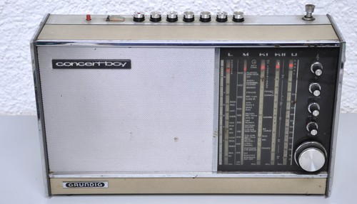 Grundig concertboy kofferradio - concertboy,