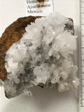 MM Mineralien Besonderheit Hemimorphit u.a.  aus Mexiko (Sch16-12)