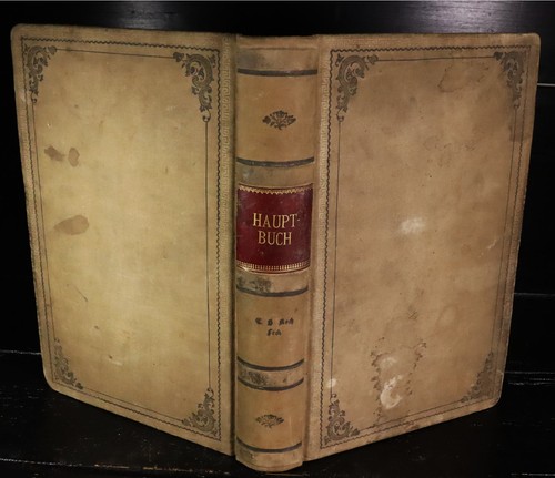 Altes hauptbuch 1900 1913 - altes,