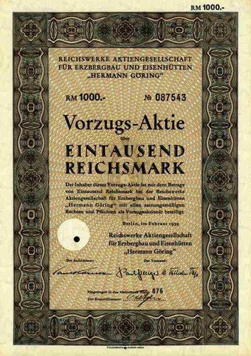 Reichswerke göring 1939 - ag,