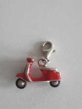 Thomas Sabo Charm Anhänger Motorroller Vespa rot Silber 925 RAR !!! TOP !!!