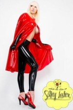 Latex leggings mit - latex-leggings,