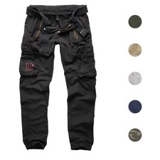SURPLUS Royal Traveler Slimmy Cargohose Military Army BW Cargo Outdoor Hose Slim