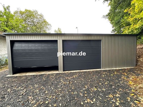 Blechgarage 9x6x2 m - 9x6x2,5,