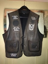 Biker Kutte Echtleder XXXL