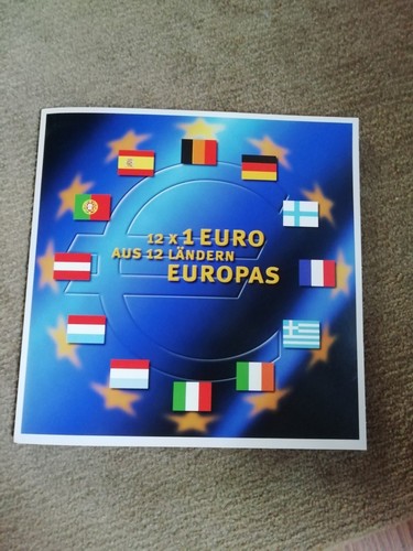 Euro münzen erstausgabe set - euro-münzen, erstausgabe-set