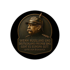Aufkleber Bismarck Wenn