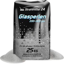 Strahlmittel Glasperlen 25 kg