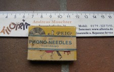 UNGEÖFFNETE Nadeldose mit 200 Nadeln Grammophon Schellack in LAUT motiv TANZPAAR