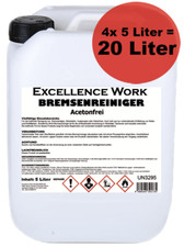20 L (4x5L) Bremsenreiniger