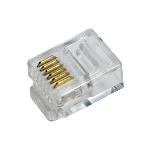 10x rj12 stecker - 10x,