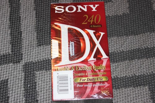 Sony vhs 240 dx - sony,