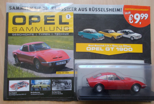 Opel sammlung - opel, gt