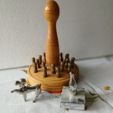 Kegelverei.-Set.!Holz-Ständer