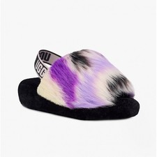 UGG FLUFF YEAH SLIDE TIE DYE