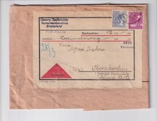 Arbeiter MiF auf NN-Fernbrief über 250 gr. von Bielefeld nach Obernkirchen