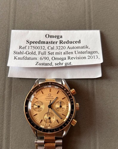 Omega speedmaster bicolor - omega,