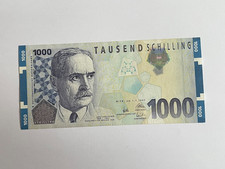 1000 Schilling Banknote 1997 Landsteiner aUNC