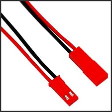 5x / 10x / 20x JST Stecker - Buchse 22AWG 10cm Kabel Paar Connector 2 Pin
