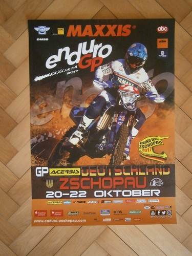 Originales rennplakat enduro - originales,