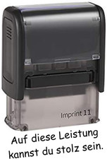 Selbstfärber Imprint, Lehrer-Stempel – Auf diese Leistung… - von Kaufhaus 2010 z