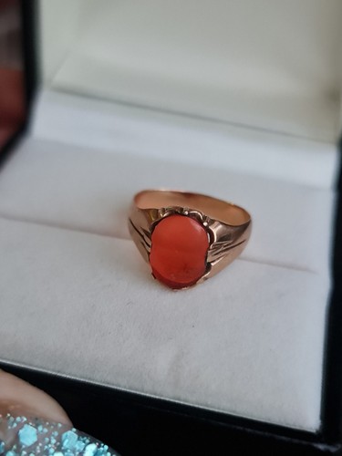585 antiker gold ring mit - ring,