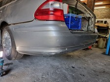 Mercedes W211 T Kombi Stoßstange Cubanitsilber 723 Hinten Heckschürze