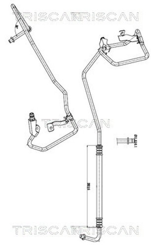 Hochdruck-/Niederdruckleitung