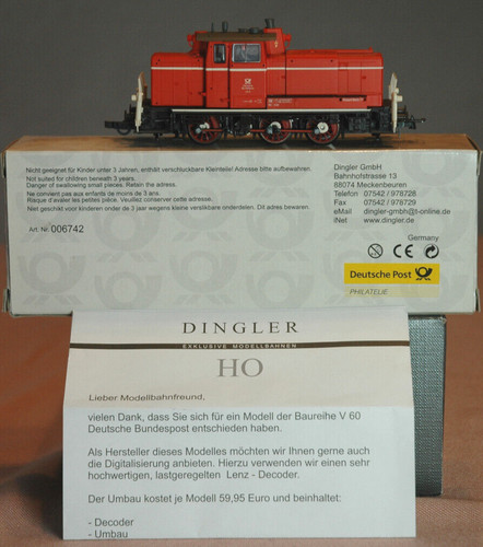 Dingler 006742 diesellok - dingler,
