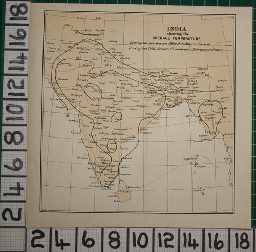 Antik indien landkarte zeigt - indien,