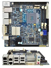 Kontron KTQM67/mITX Mainboard, 14x USB, 6x SATA