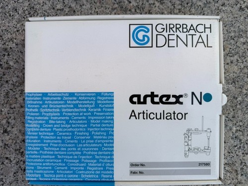 Girrbach artex artikulator - artex,