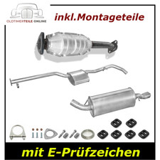 Auspuffanlage mit Kat für