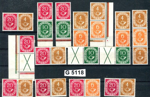 Bund sammlung posthorn - sammlung,