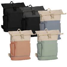 Daniel Ray Rucksack Rolltop-Tasche Pittsburgh Rolltop-Verschluss Laptop-Fach