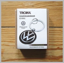 Original VW VOLKSWAGEN Schlüsselanhänger - TROIKA Keyring VW-Logo - NEU & OVP !