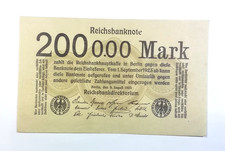 Banknoten Deutsches Reich, Inflation, 20.000 Mark, Berlin 1923.