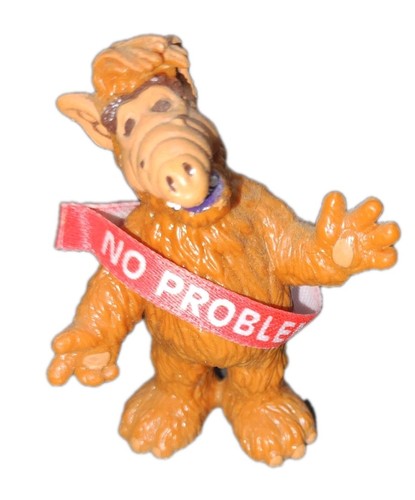 Vintage spielfigur alf - spielfigur,