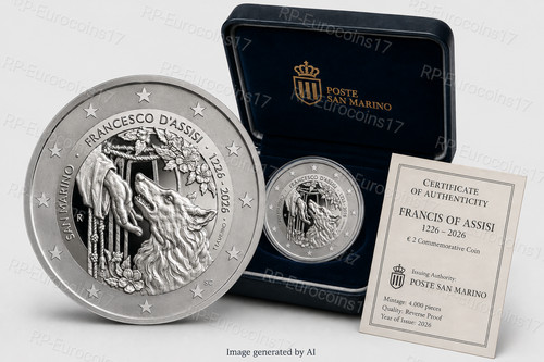 Euro san marino 2026 800 - san,
